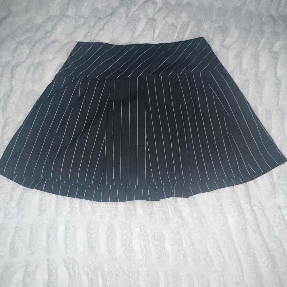 H&M Pinstripe Skirt